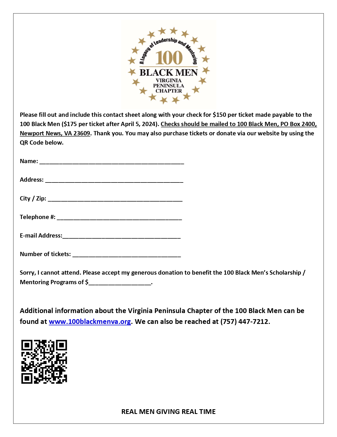 100 Black Men - 31st Annual Black Tie Gala Invitation - 2024_page002